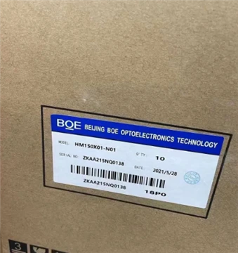 HM150X01-N01 LVDS 1024 * 768 Helderheid 350 Industriële controle Medische beh...
